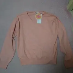 ITS´DEMO新商品ピンク クリーミーニット