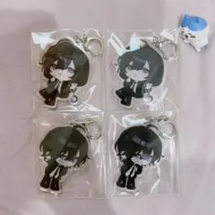 忽那 配信者 アクリルキーホルダー 4つセット