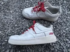 Supreme Nike Air Force 1 Low ホワイトのサムネイル