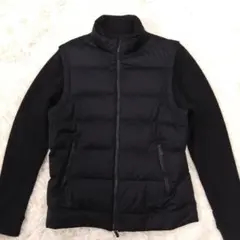 美品 希少 BURBERRY GOLF 2way ダウン ニット 切替　Lサイズ