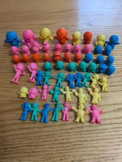 当時物　ドラえもん　消しゴム　59体