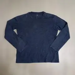 UNIQLO グレー 長袖カットソー Lサイズ