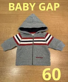 BABY GAP フード付きトレーナー　60