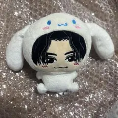 八木勇征　シナモロール ぬいぐるみキーホルダー