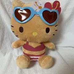 日焼けハローキティ　一番くじ　ぬいぐるみ