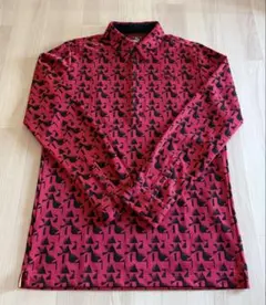 長袖ポロシャツ l