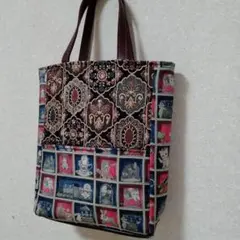 SALE!インド刺繍生地　ユキエモン　トートバッグ　ハンドメイド