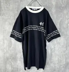kaepa ケイパ(L)Tシャツ 半袖 ロゴ 練習着 ブラック ホワイト メンズ