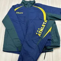 ATHLETA アスレタ　上下セット　上L下Mサイズ　紺