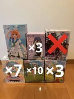 プライズフィギュア24体セットまとめ売り