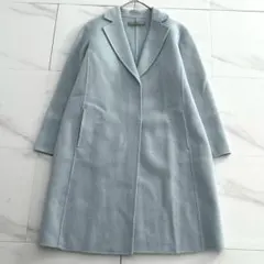 極美品 現行タグ 近年モデル セオリーリュクス カシミヤ混 ダブルフェイスコート