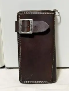 レッドウイング ロングウォレット 長財布 ラウンドジップ ブラウン