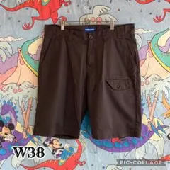 美品　ラファイエット　ショートパンツ　ハーフパンツ　バギーパンツ　ワイド　W38のサムネイル