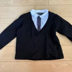 美品！COMME CA ISM♡︎襟付き長袖90cm