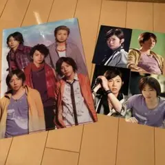 嵐ー2008年　公式クリアファイル、公式フォトセット