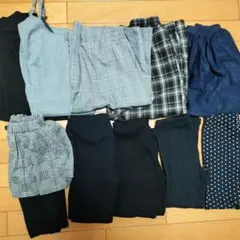 サロペット　ボトムス　パンツ　スカート　サイズ120cm　10点セット