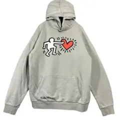 Keith Haring キース・ヘリングアートグラフィックパーカー