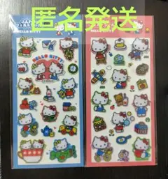 ハローキティ　ふんわりフェルトシール　2枚セット　新品