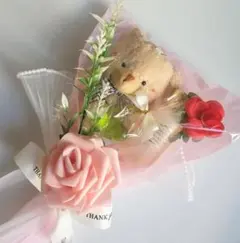 １セット　コスメブーケ　ぬいぐるみブーケ　ジルスチュアート　カスタム