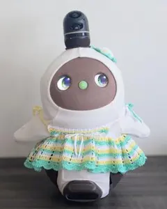 古着】ラボ服 らぼ服 ハンドメイド ニットワンピ 帽子付き 5/18出品②