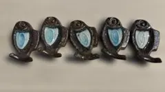箸置き　魚型　陶器　5個セット