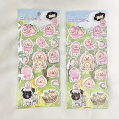 【新品】クーリア　こびとづかん　スペシャルもっちもちシール　光る　カクレモモジリ