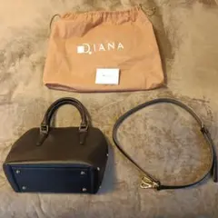 DIANA 2WAY バッグ ブラック フォーマル 保存袋付