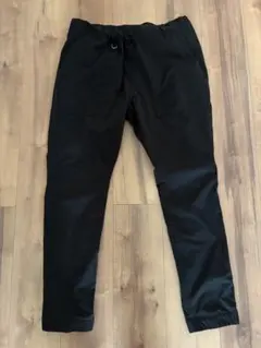 ソフネット　リバーシブルジョガーパンツ ブラック　サイズL