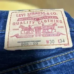 リーバイス505 30インチ　日本製