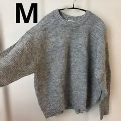 DRESKIP ニット セーター グレー M