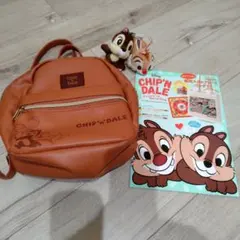 Disney Chip 'n Dale リュック ぬいぐるみセット