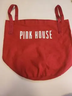 未使用】PINK HOUSE トートバッグ レッド エナメル調 | Mercari