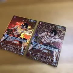 T*様 ポートガス・D・エース 2枚 OP02-013 2nd ANNIVERS