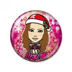 川本璃 E-girls 缶バッチ