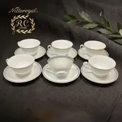 Noritake カップ＆ソーサー 6客セット ティーカップノリタケ