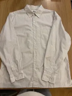UNIQLO C オーバーサイズシャツ ストライプ size M