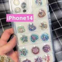 新品未使用　スピンズ　ぽこぽこスマホケース　iPhone14　SPINNS