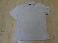 Polo　ポロ　ラルフローレン　ストライプシャツ　ホワイト/ライトブルー　XXL