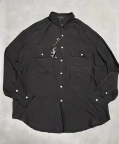 daibo830117　フィズ シルク シャツ タグ付 ブラック XL 2025年最新】phiz シルクの人気アイテム - メルカリ