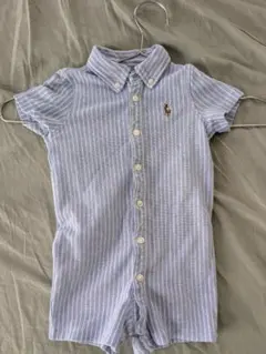 Ralph Lauren ストライプ　ロンパース　 2T