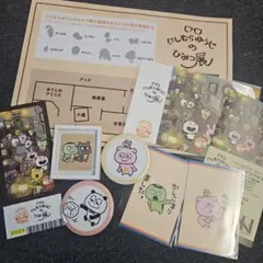 にしむらゆうじ　ひみつ展　チケット風カード　缶バッジ　まとめ売り