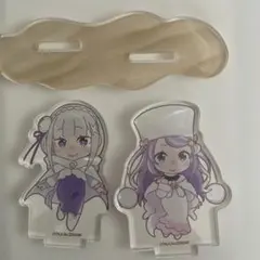 リゼロ Re:ゼロから始める異世界生活 エミリア アナスタシア ミニアクスタ