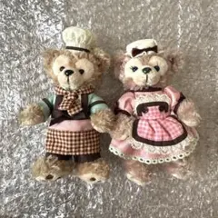 ダッフィー　シェリーメイ　ぬいぐるみバッジ　スウィートダッフィー　2013