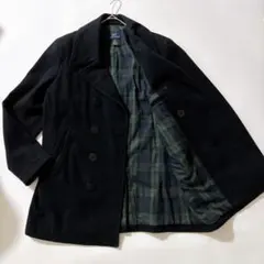 ネイビー ピーコート