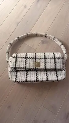 ツイードショルダーバッグ