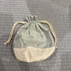 ハンドメイド 巾着　ポーチ コップ袋