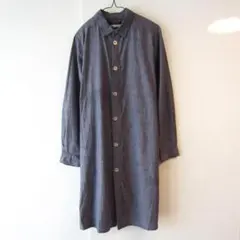 pas de calais パドカレ コットン シルク 長袖シャツ ブラック - メルカリ