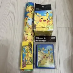 ポケカサプライ】スリーブ・プレイマット・デッキケースセット全8点