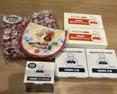 アンパンマン　マグカップ、小皿、脚付きグラス、トート、ポーチセット　ガスト