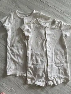 ベビーギャップ　半袖ロンパース　2枚セット